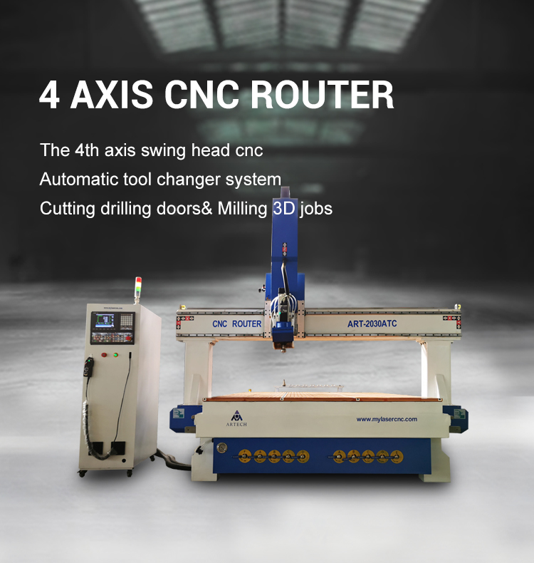 4-AXIS-CNC-ROUTER