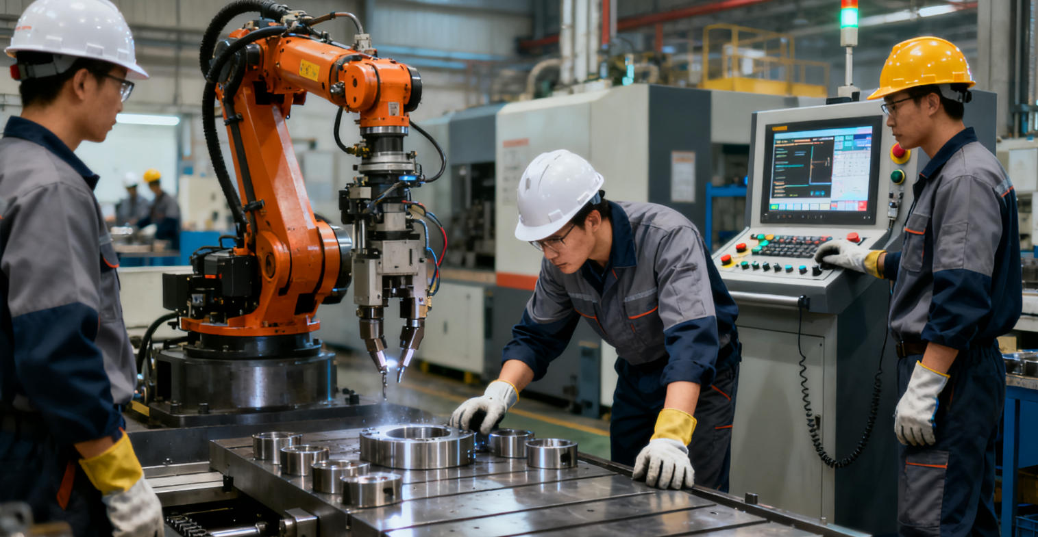 Full Speed Ahead After Holiday! ARTECH CNC COMPANY Ramps Up Production of Robotic Milling Equipment