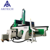 5 Axis Foam Cnc Router Milling Machine with Rotary Axis