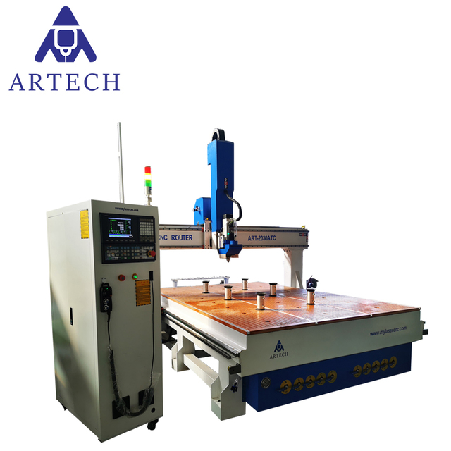 ART-2030ATC cnc router wood engraving machine with NC studio controller