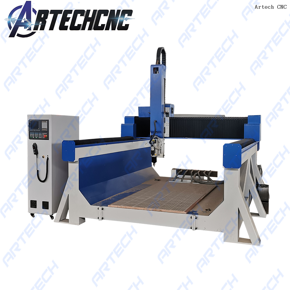 ART-1224 4 axis wood cnc router engraving machine for EPS foam milling mold 