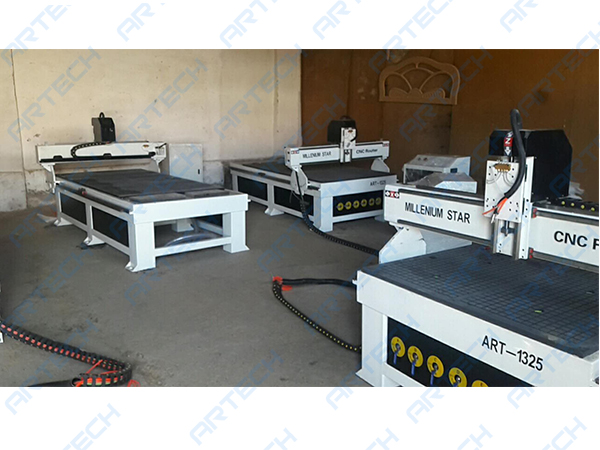  9 sets ART1325 cnc router have arrived Uzbekistan