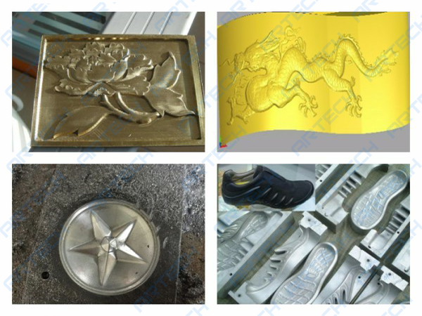 Mini cnc router table moving samples