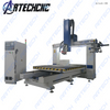 Multifunction 1525 4 axis foam cutting 3d cnc machines/cnc router for EPS foam 3d mould sculpture swing spindle head