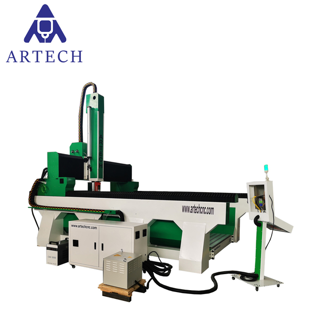 5 Axis Foam Cnc Router Milling Machine with Rotary Axis