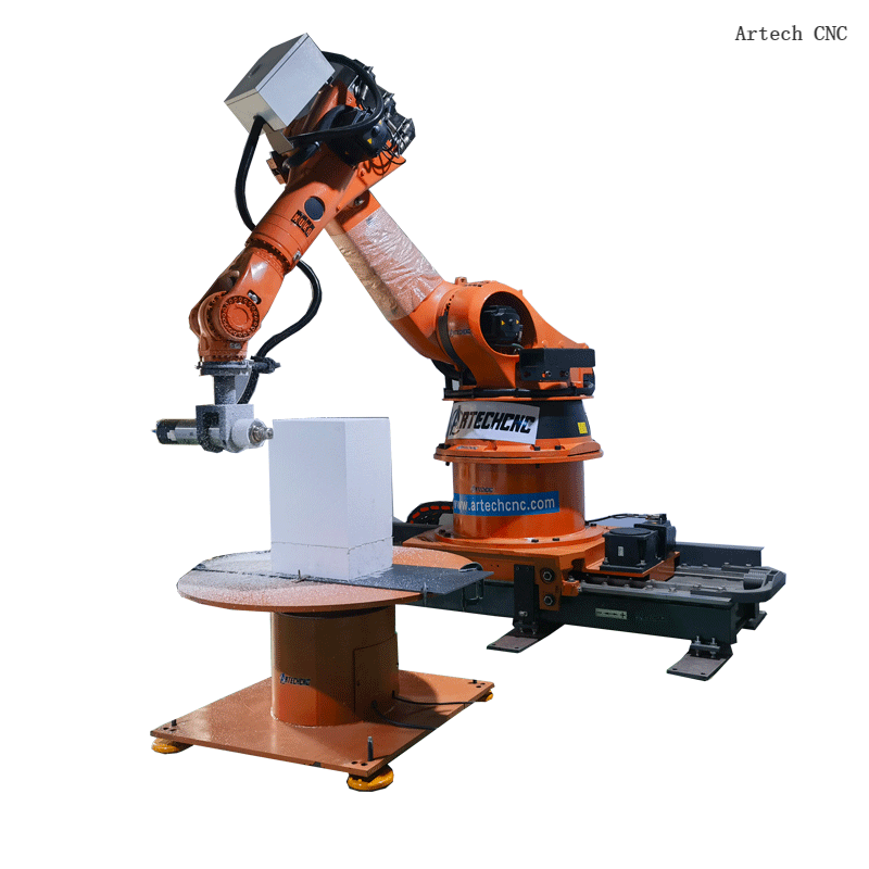 7 Axis 8 Axis Sculpture Milling Sculpting Engraving Carving Robot 