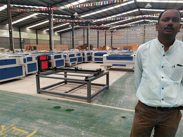 laser engraving cutting machine inspection from india