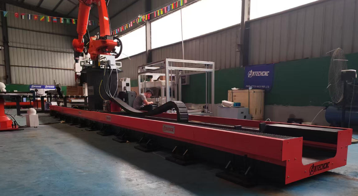 ARTECH CNC Completes Custom Milling Robot Arm Production, Conducts Live Video Commissioning for Client