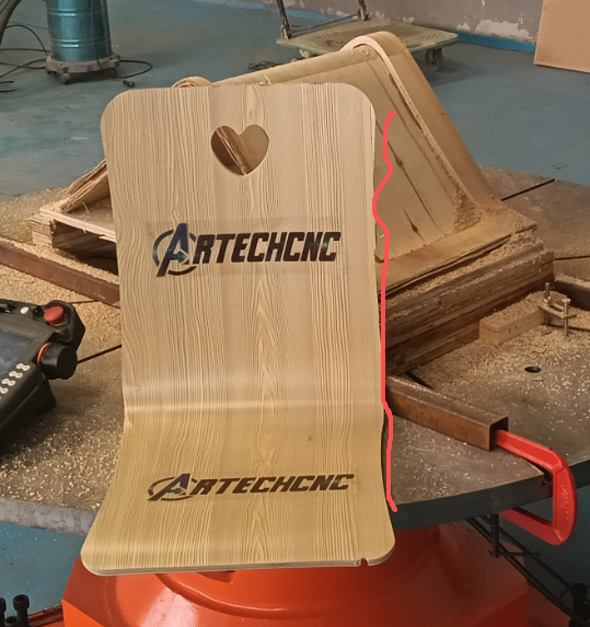 ARTECH CNC’s Milling Robot Arm Delivers High-Quality Custom Chair Tops, Customer Highly Satisfied