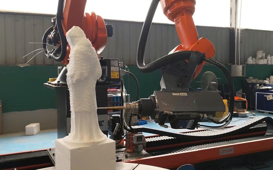 Artech CNC Completes Custom Foam Sculpture Machining for Client In-house