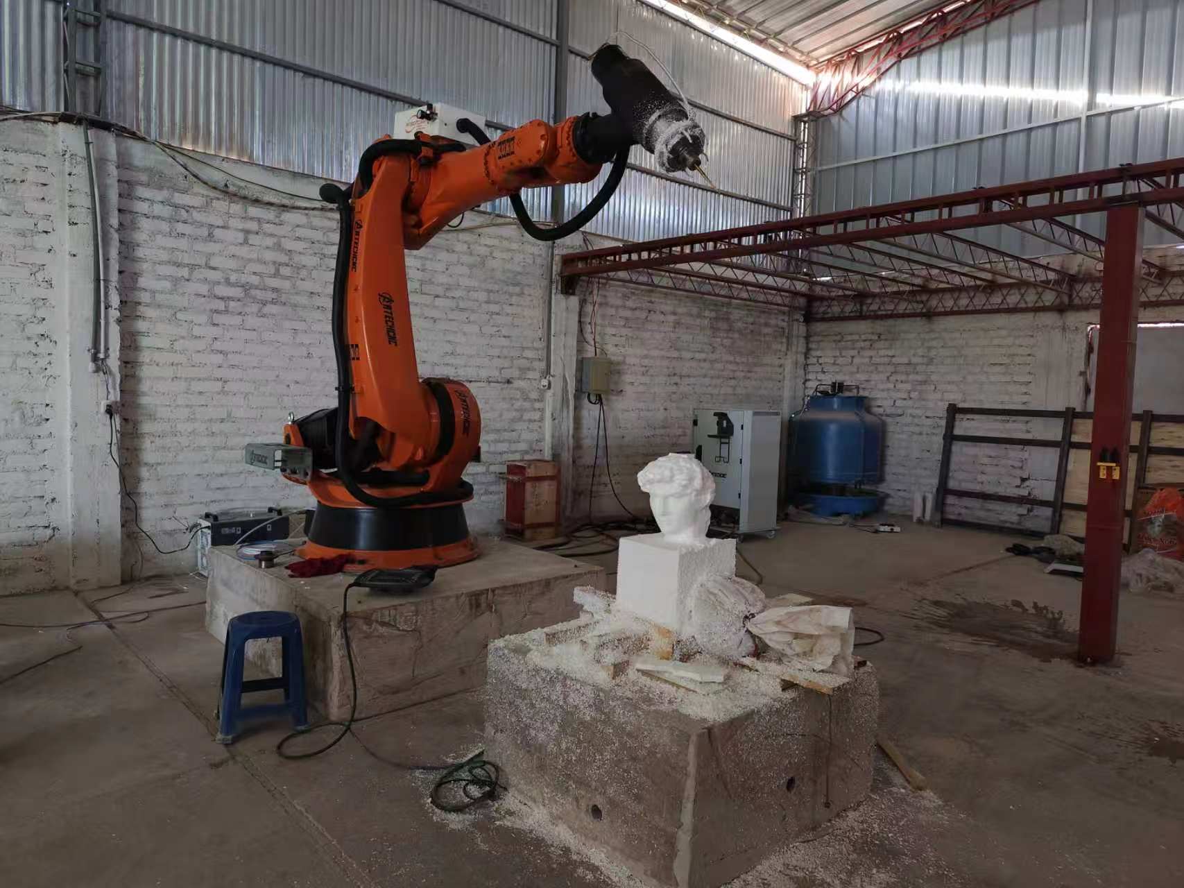 ARTECH CNC Completes Custom Milling Robot Arm Production, Client Fully Satisfied With Factory Commissioning Result