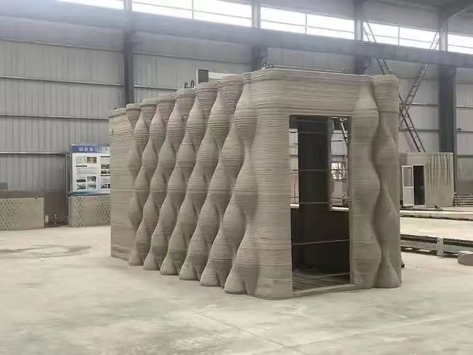 ARTECH CNC Successfully Tests 3D Printing Robot Arm for Cement House Fabrication In-Factory